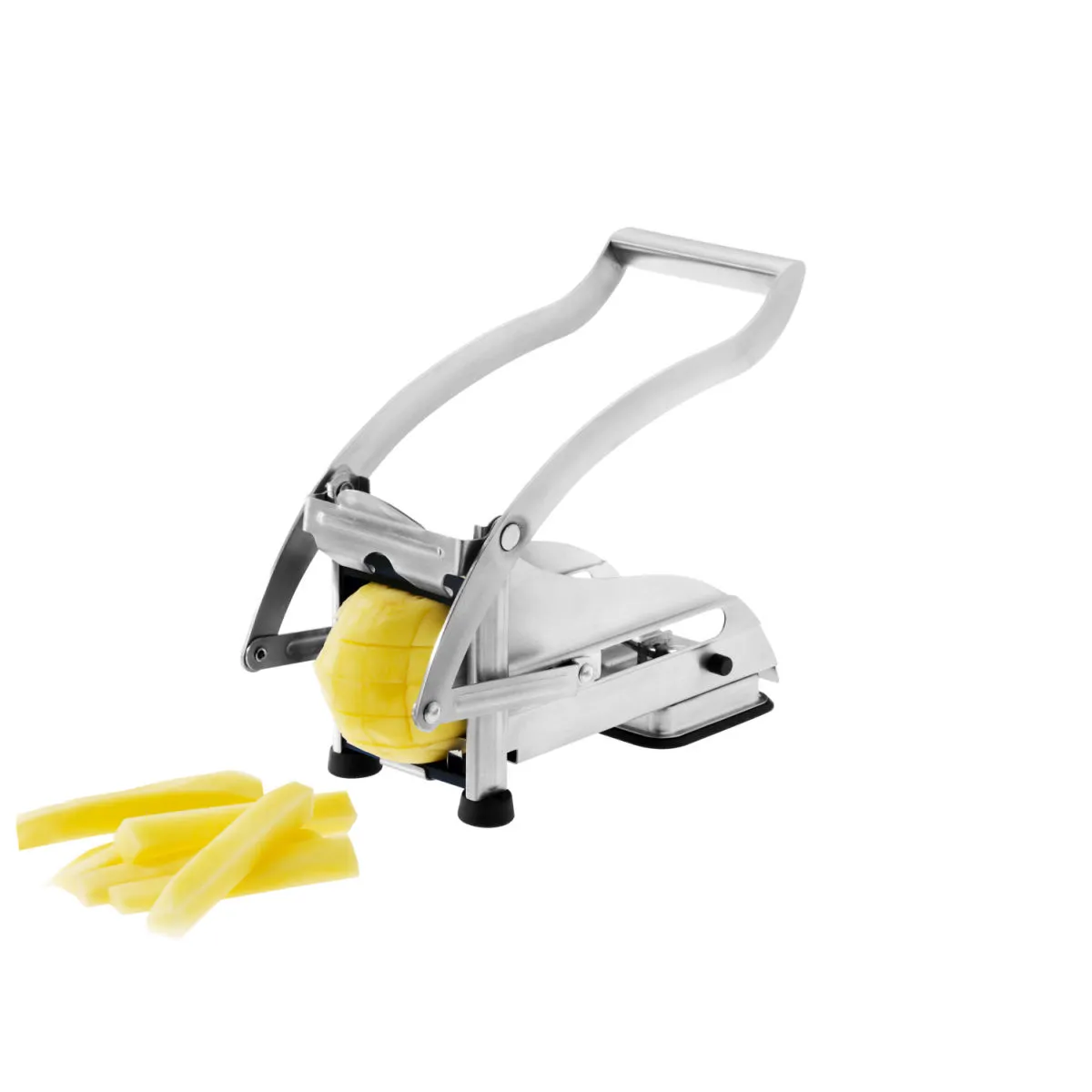 Westmark Taglia patate fritte professionale Fries; 24.8x12.8x9.5 cm (LxHxP); argento - immagine 1