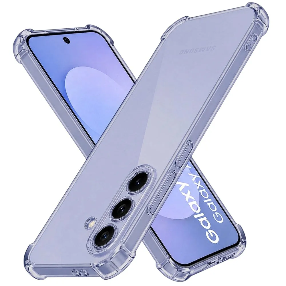 Custodia per Samsung Galaxy S26 FE S741 / S25 FE, Techsuit, Shockproof Clear, Fumè - immagine 1