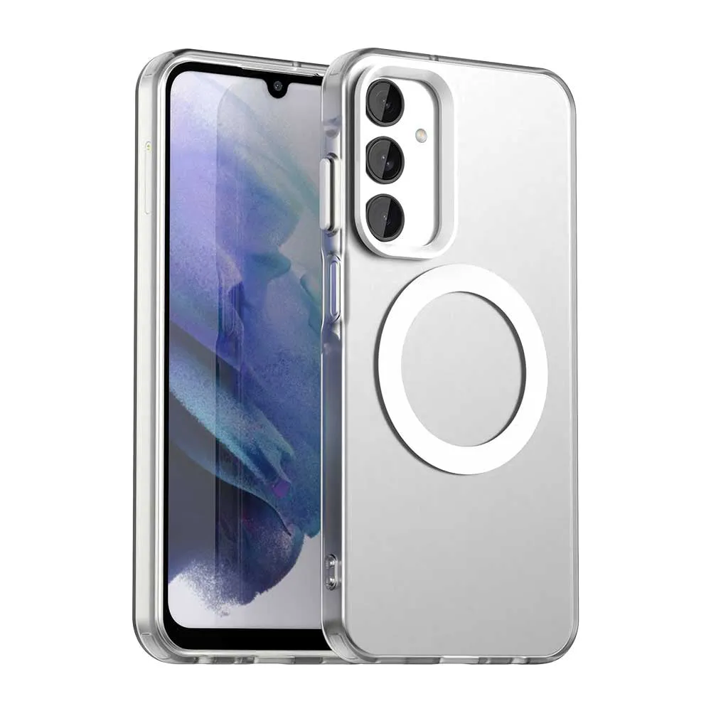 Custodia MagSafe per Samsung Galaxy A25 A256, Techsuit, CandyCase, Bianca - immagine 1