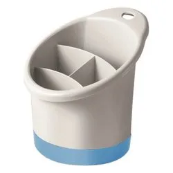 Scola posate (16x16,5cm) COLOR STYLE Bianco e Azzurro V60129400510 - immagine 1