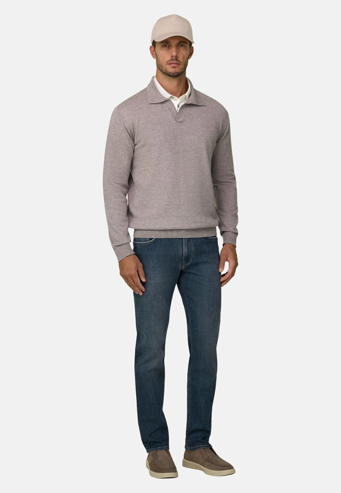 Boggi, Jeans In Denim Elasticizzato Blu, Uomo, Blu, Taglia: 32 - immagine 2