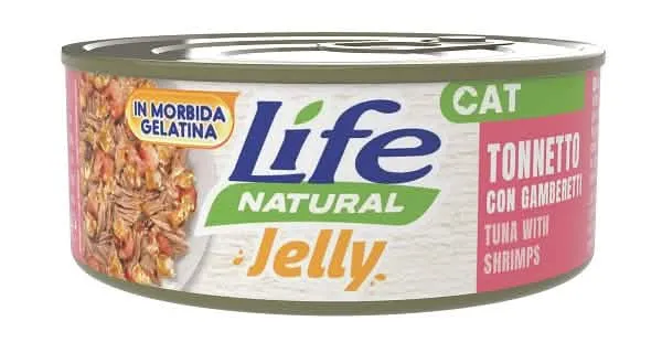 Life natural jelly tonnetto gamberetti 70 g - immagine 1