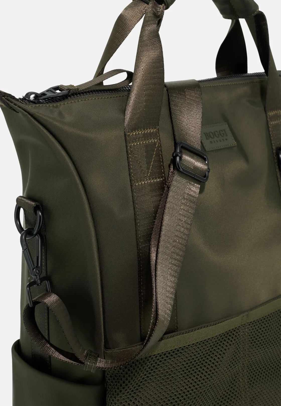Boggi, Borsa 3way In Tessuto Tecnico, Uomo, Militare - immagine 3