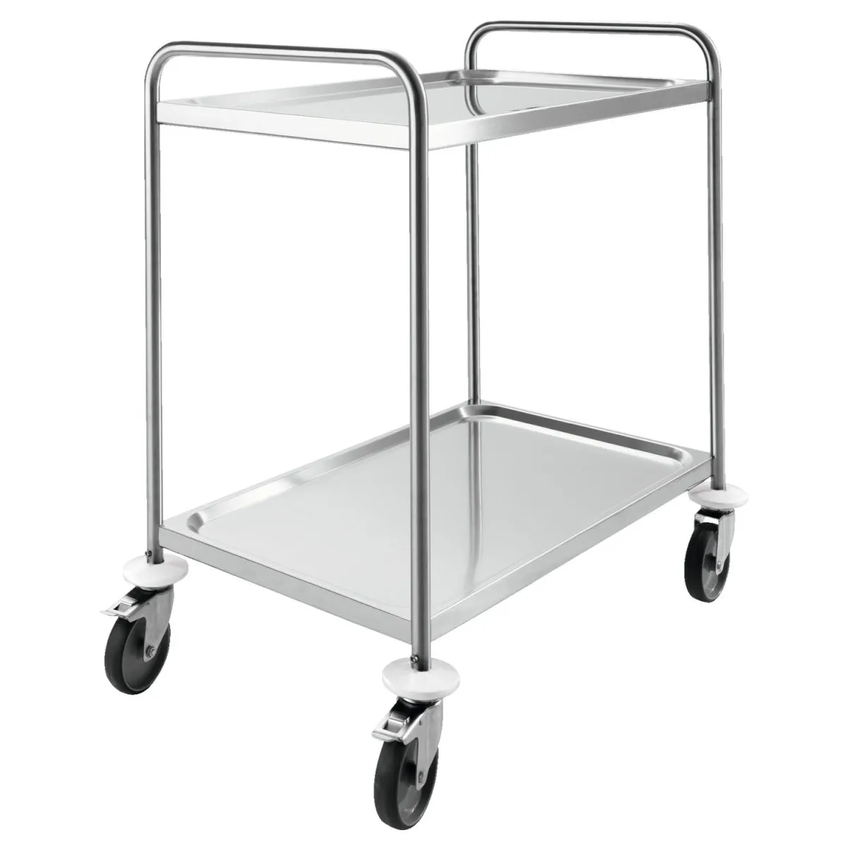 VEGA Carrello di servizio Serve 2BL; 103x53x94.5 cm (LxPxH); argento - immagine 1