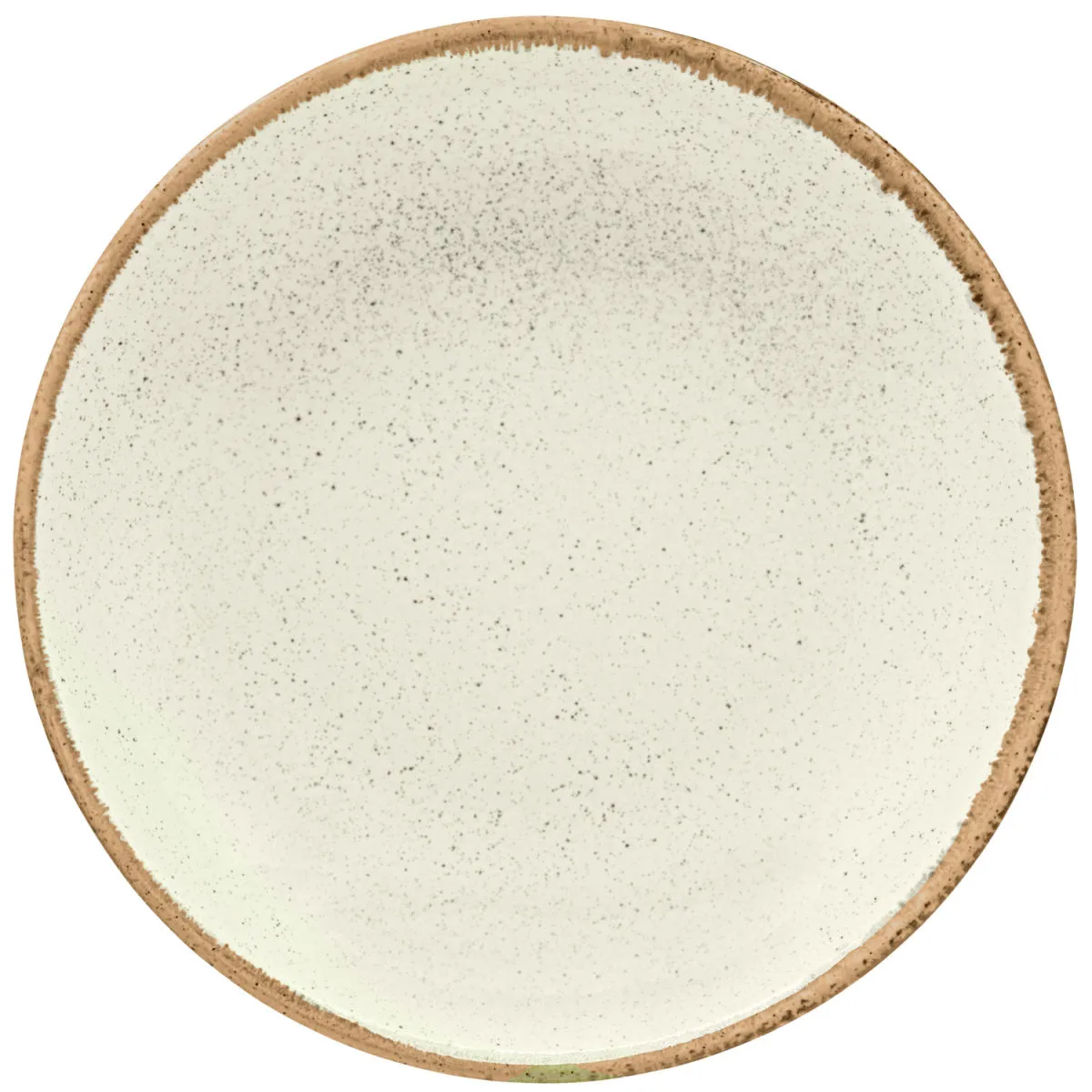 6x VEGA Piatto Sidina piano; 24 cm (Ø); beige; rotonda; 6 pz. / Pacco - immagine 1