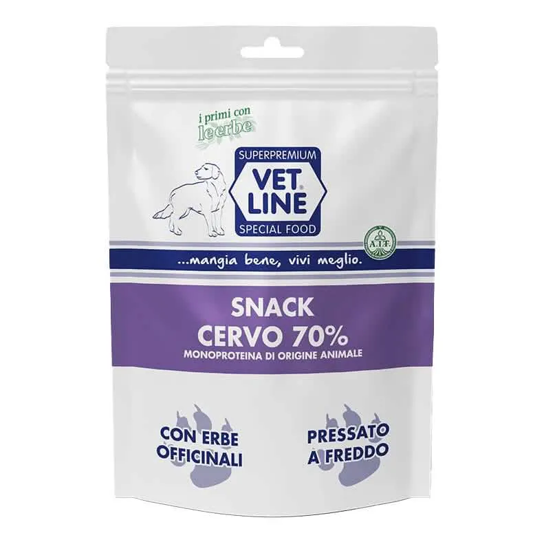 Vet line snack cervo 80 g - immagine 1