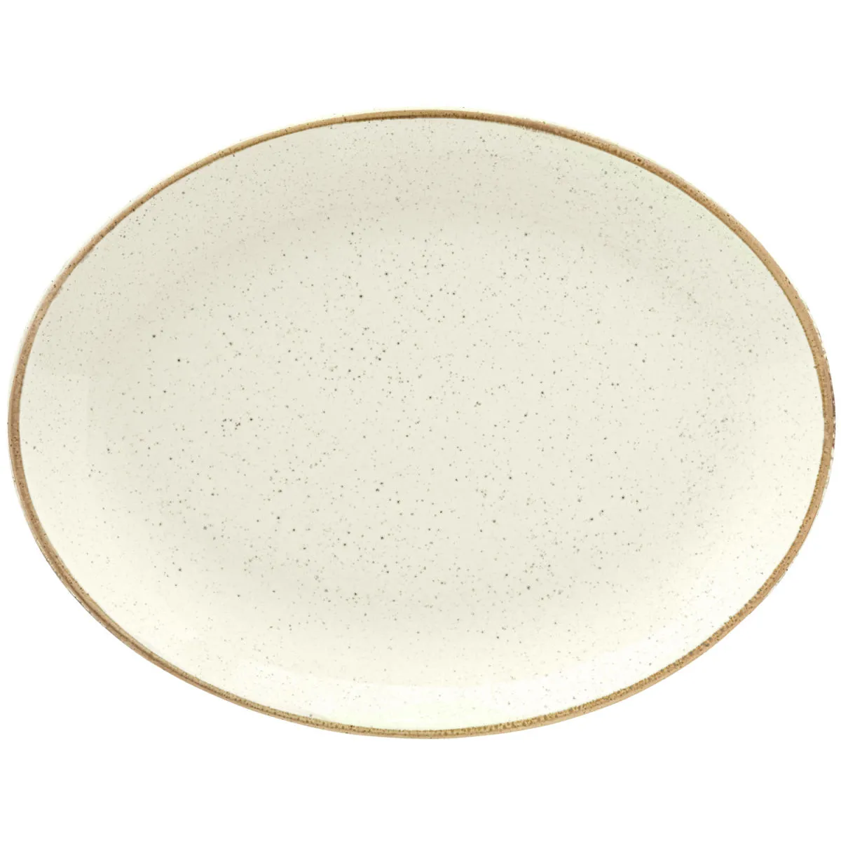 6x VEGA Piatto da portata Sidina ovale; 24x18x2.8 cm (LxLxH); beige; ovale; 6 pz. / Pacco - immagine 1
