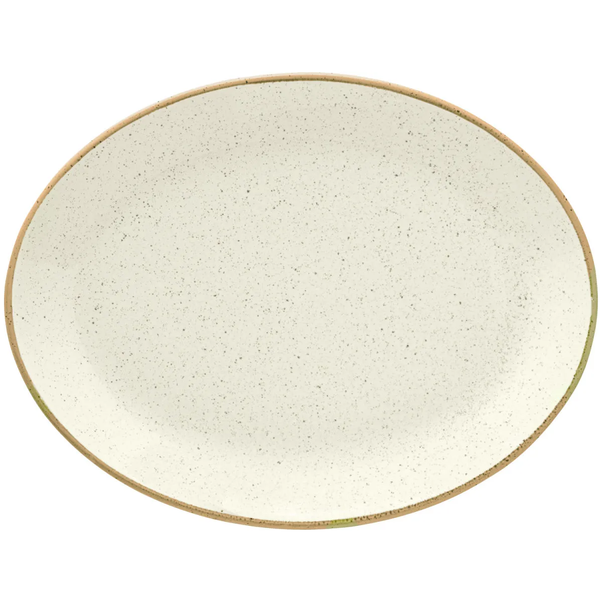 6x VEGA Piatto da portata Sidina ovale; 31x23.5x3.1 cm (LxLxH); beige; ovale; 6 pz. / Pacco - immagine 1
