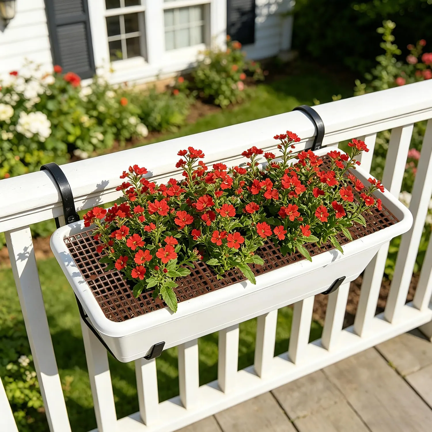 BSTDAYEVER Griglia per Vasi da Fiori Griglia Protezione per Piante 30cm 4Pz - immagine 7