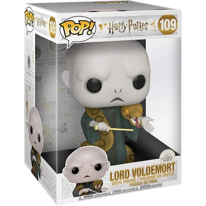Figura Funko Pop Harry Potter Lord Voldemort con Nagini 10 pollici - immagine 1