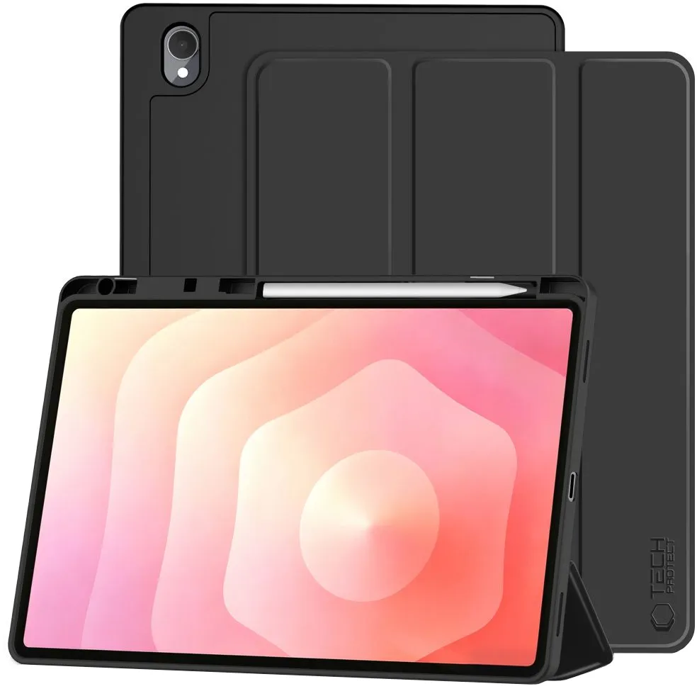 Custodia per Samsung Galaxy Tab S12 Plus, Tech-Protect, SC PEN, Nera - immagine 1
