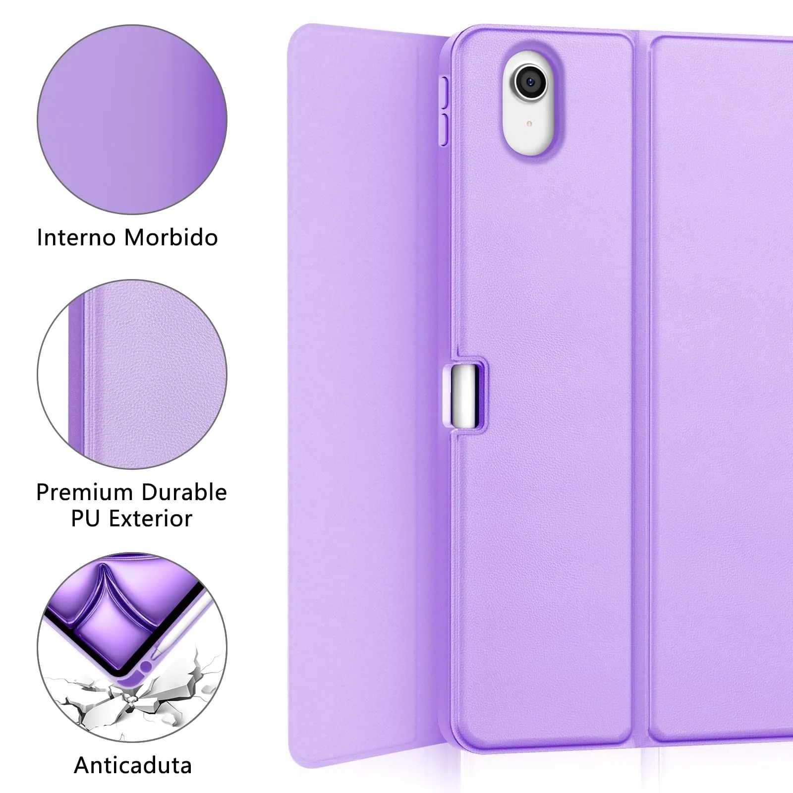 Cover Tastiera per iPad Air 11 M4 2026/M3 2025/M2 2024 11 Pollici - immagine 7