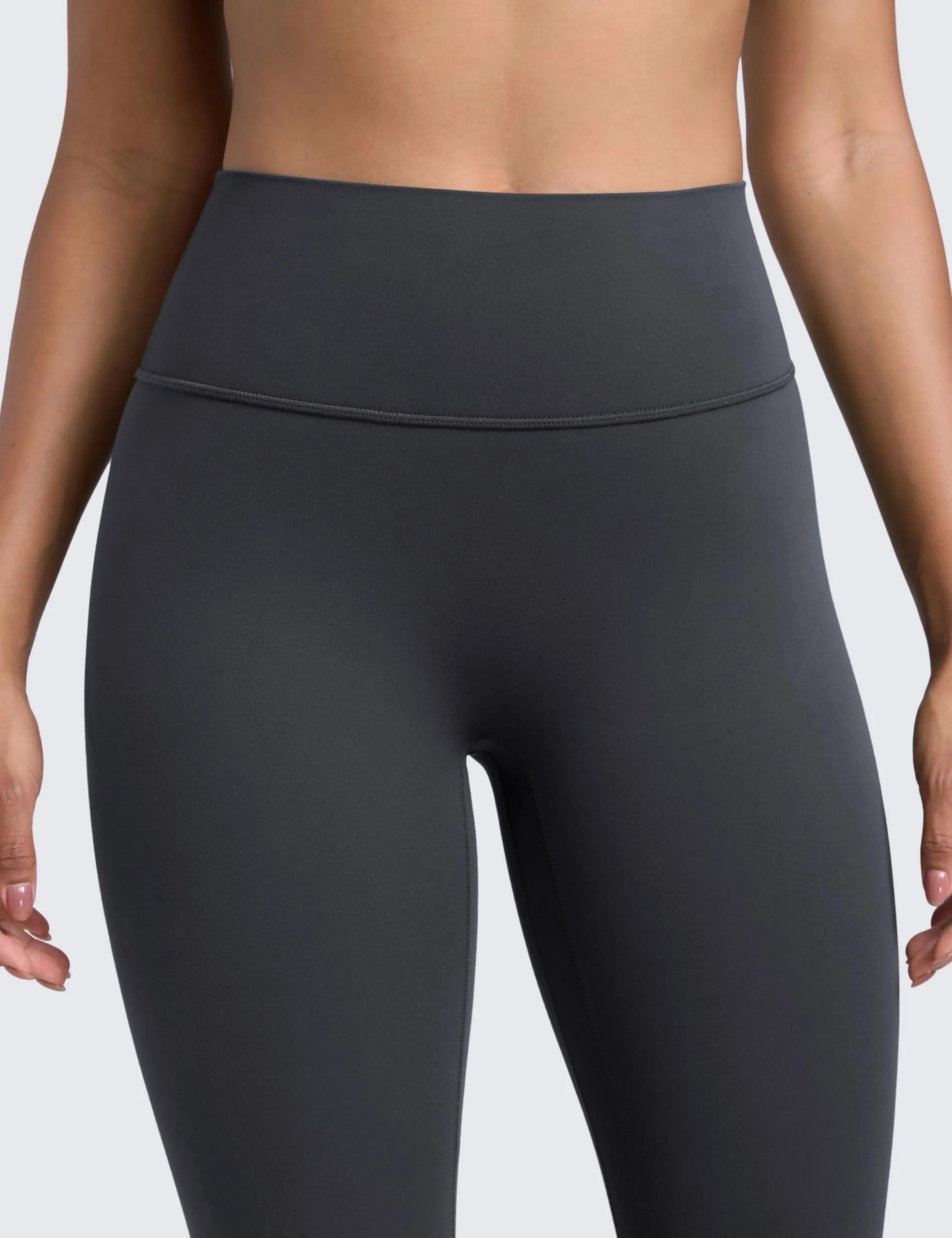 CRZ YOGA Secretsculpt Pilates Leggings 64cm Grigio grafite 38 - immagine 4