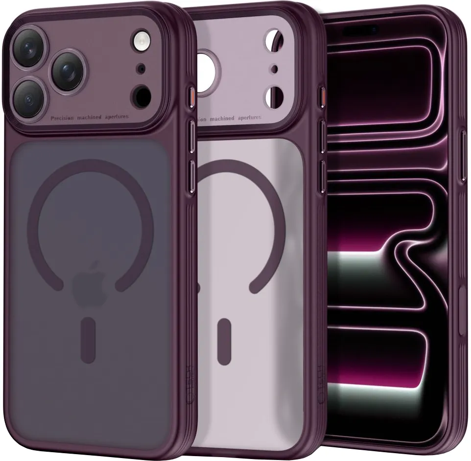 Custodia MagSafe per Apple iPhone 18 Pro Max / 17 Pro Max, Tech-Protect, MagPrime CC, Vinaccia Opaca - immagine 1