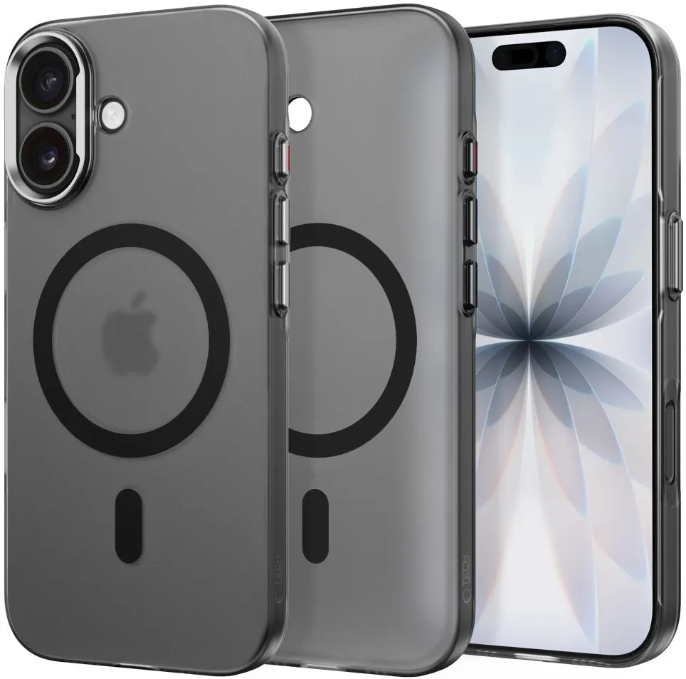 Custodia MagSafe per Apple iPhone 17, Tech-Protect, MagZero, Nero Opaco - immagine 1