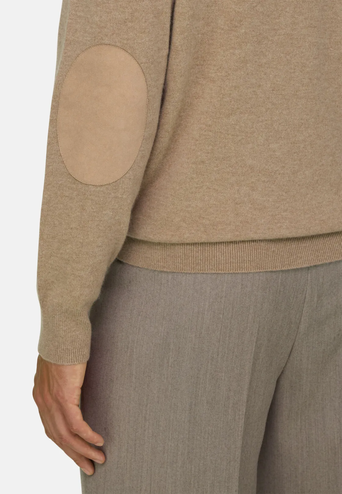 Boggi, Lupetto Mezza Zip In Lana Cashmere Melange, Uomo, , Taglia: XL - immagine 3