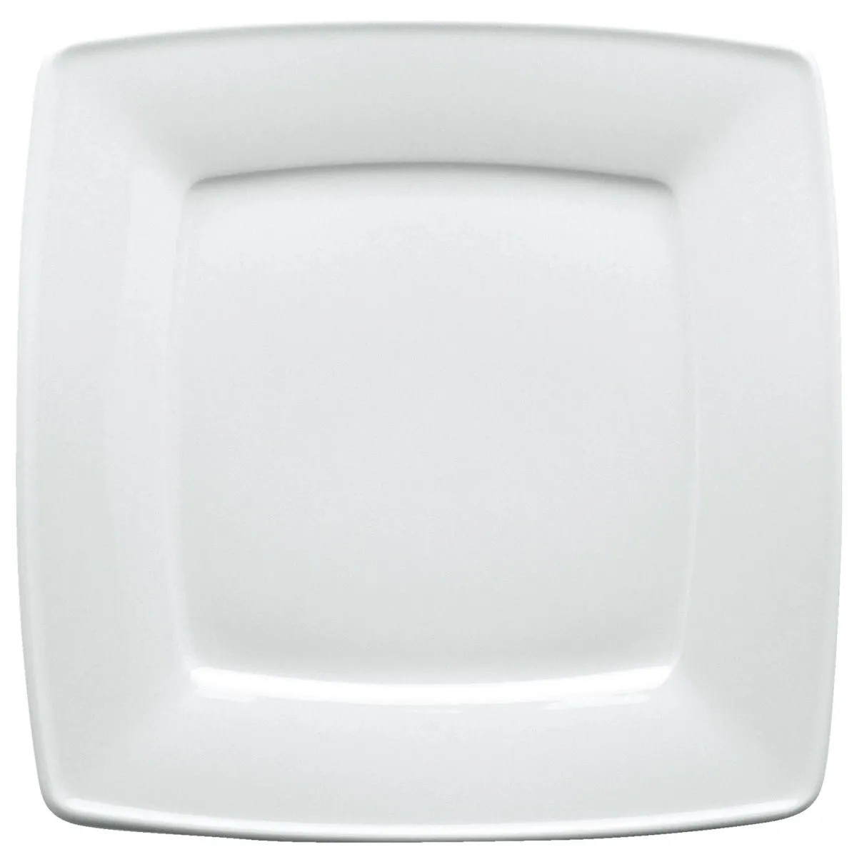 6x VEGA Piatto Melbourne piano; 17x17 cm (LxL); bianco; quadrata; 6 pz. / Pacco - immagine 1