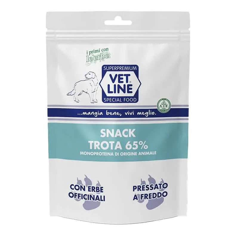 Vet line snack trota 80 g - immagine 1