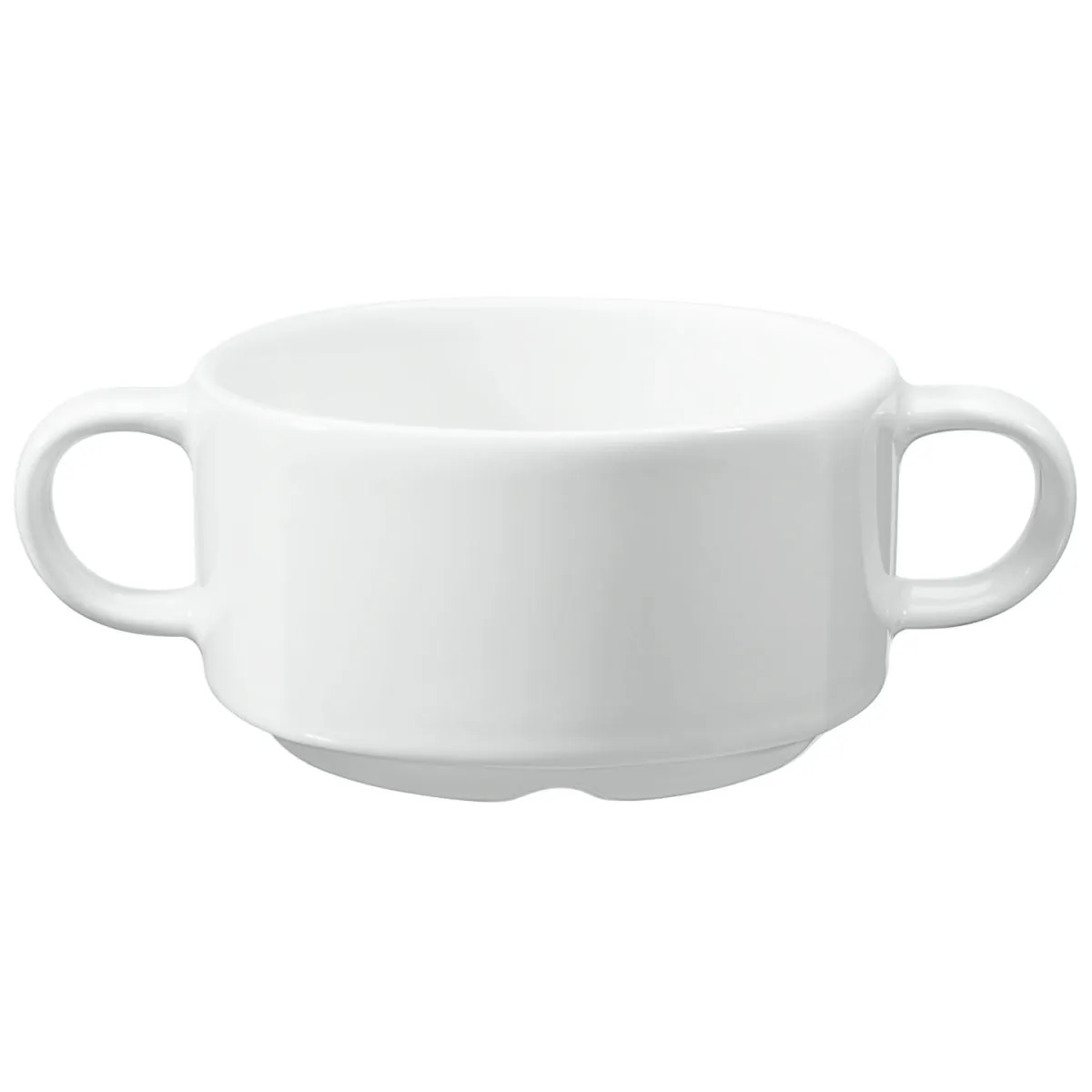 6x VEGA Tazza consommè Melbourne; 330 ml, 10.5x5.7 cm (ØxH); bianco; rotonda; 6 pz. / Pacco - immagine 1