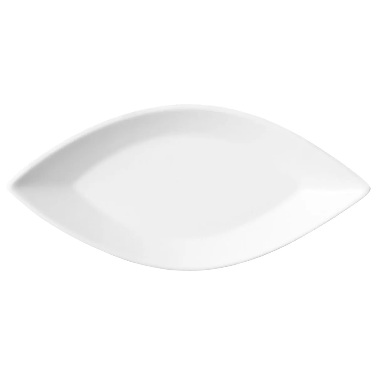 4x VEGA Piatto Maldive; 35.5x18x4 cm (LxLxH); bianco; 4 pz. / Pacco - immagine 1
