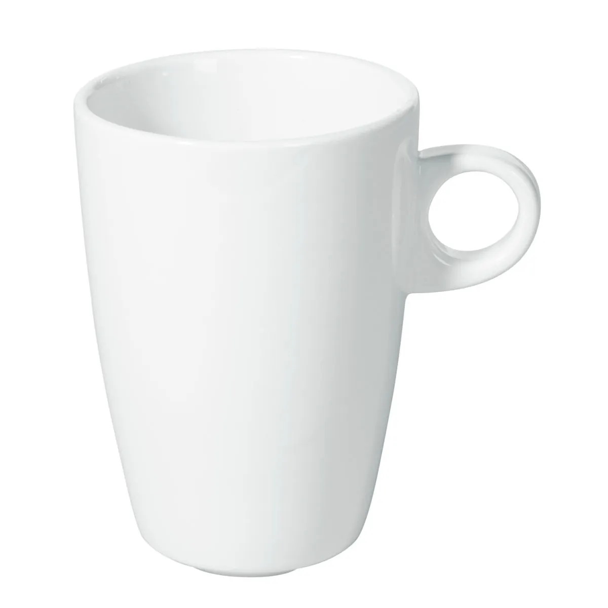 6x VEGA Tazza tè Bistro; 300 ml, 7.8x11.2 cm (ØxH); bianco; conica; 6 pz. / Pacco - immagine 1