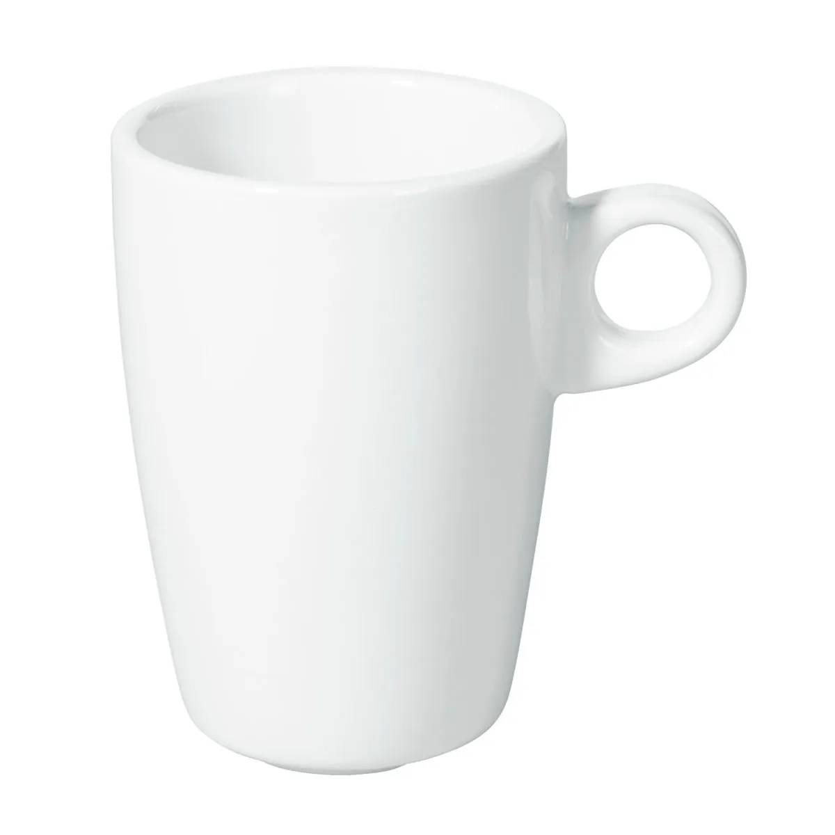 6x VEGA Tazzina caffè Bistro; 100 ml, 6x8.2 cm (ØxH); bianco; rotonda; 6 pz. / Pacco - immagine 1