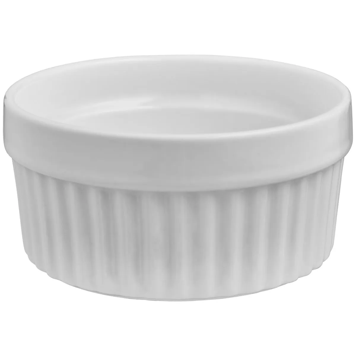 6x VEGA Terrina soufflè Siga; 165 ml, 9x4.2 cm (ØxH); bianco; rotonda; 6 pz. / Pacco - immagine 1