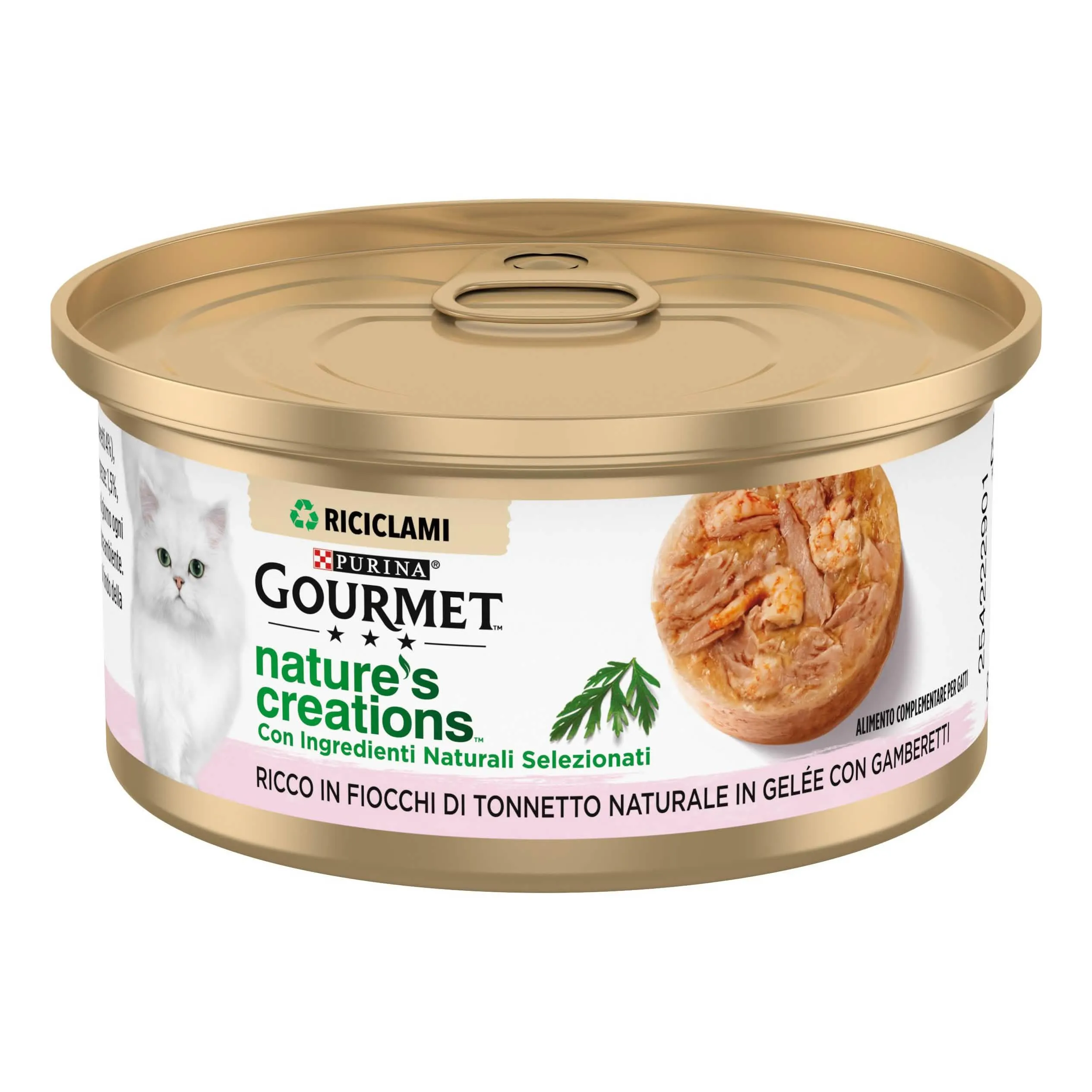 Gourmet nature's creations tonnetto con gamberetti 70 g - immagine 1