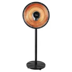 Stufa carbonio 1000W RADIANT HEATER Sole Mio Black HR320 - immagine 1
