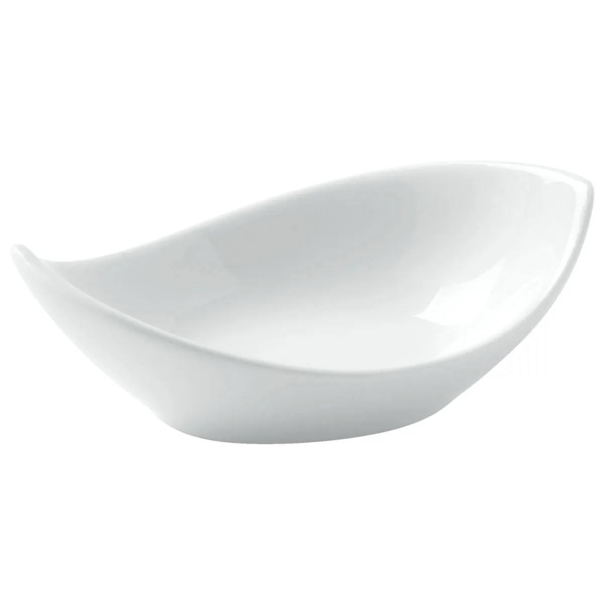 12x VEGA Mini ciotolina Picasso; 30 ml, 9x5.2x3.5 cm (LxLxH); bianco; 12 pz. / Pacco - immagine 1