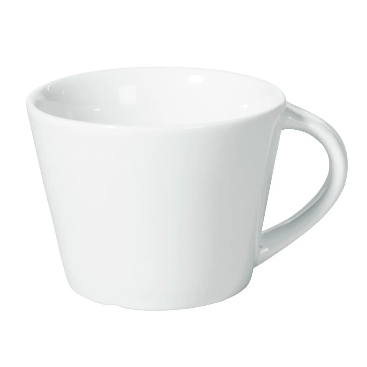 6x VEGA Tazza cappuccino Forlì; 180 ml, 8.2x6.5 cm (ØxH); bianco; rotonda; 6 pz. / Pacco - immagine 1