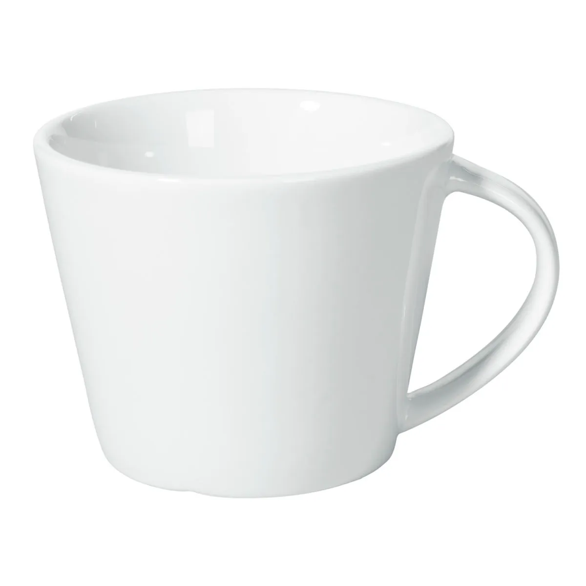 6x VEGA Tazza tè Forlì; 300 ml, 9.8x8.3 cm (ØxH); bianco; conica; 6 pz. / Pacco - immagine 1