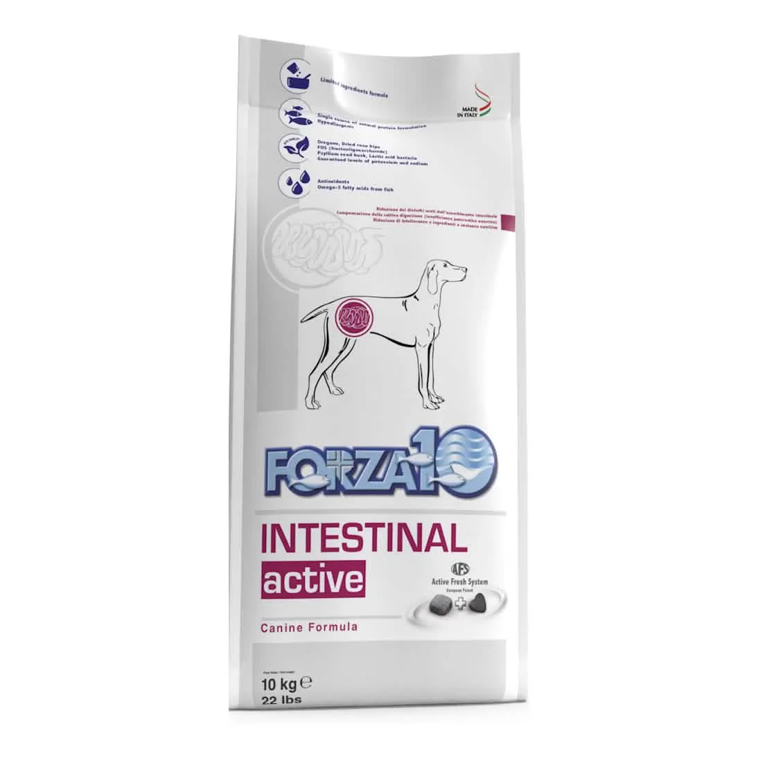 F10 act intest dogalladu pesce dry 10 kg 1 pezzo - immagine 1