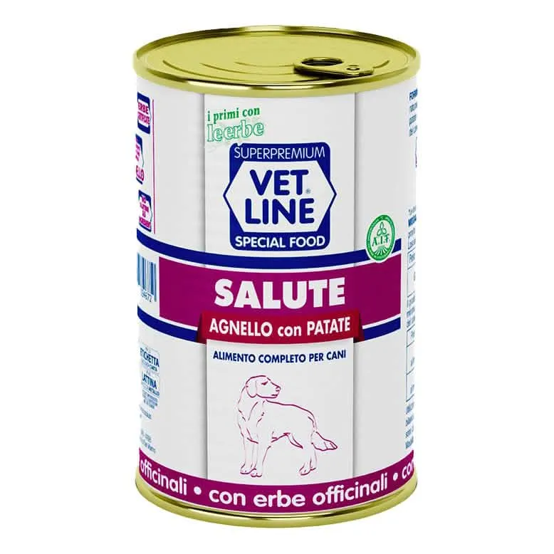 Vet line salute agnello con patate 400 g - immagine 1