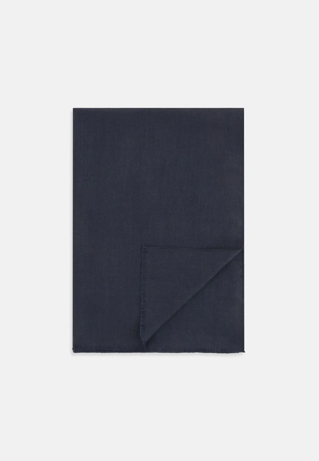 Boggi, Sciarpa In Lana E Seta, Uomo, Navy - immagine 1