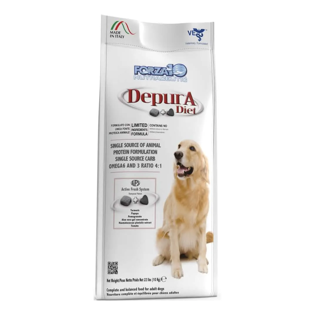 Forza 10 active depur dogall adult pesce dry 10 kg - immagine 1