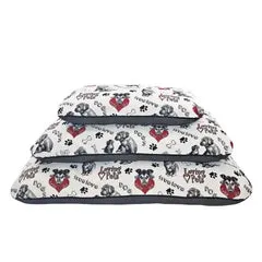 Cuscino sfoderabile rettangolare con impunture True Love Nasonero Misura 91x68 cm - immagine 1