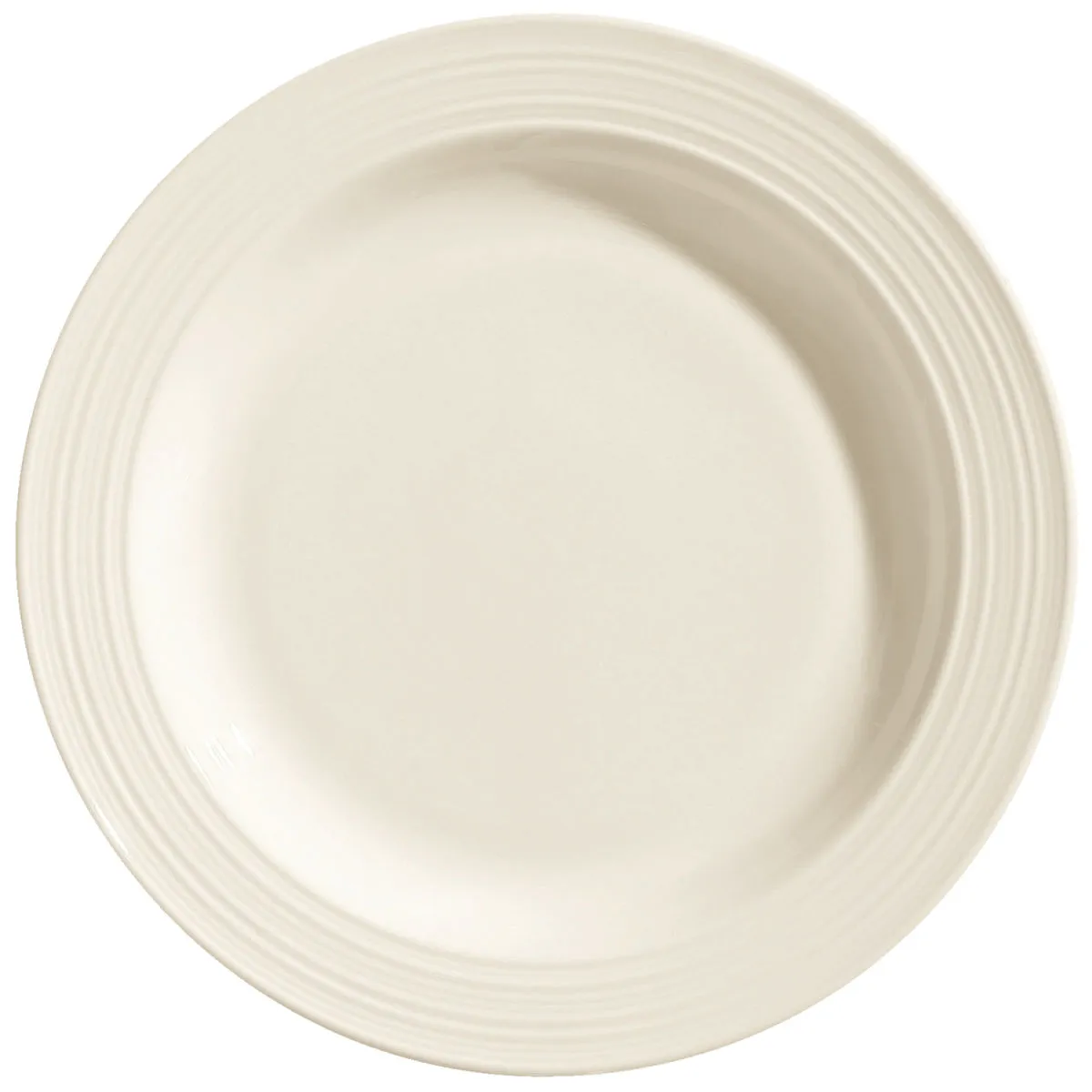 6x VEGA Piatto Skyline piano, con bordo; 20 cm (Ø); bianco crema; rotonda; 6 pz. / Pacco - immagine 1