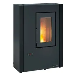 Stufa pellet 7kW LUISELLA 5.0 Maxi WiFi Black Classe A+ 1294902 - immagine 1