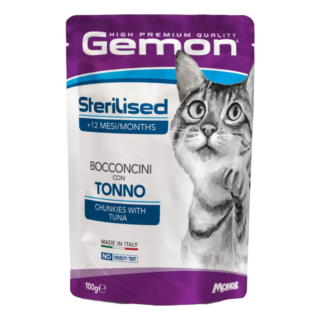 Gemon sterilized bocconcini tonno orata 100 g - immagine 1