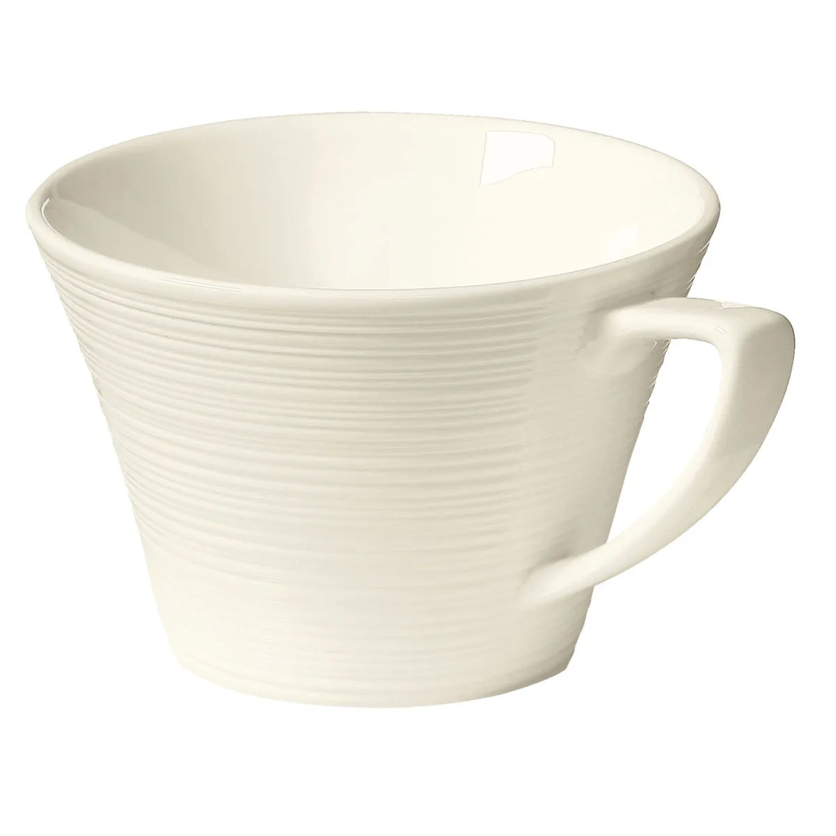 6x VEGA Tazza tè Skyline; 280 ml, 10.2x7.2 cm (ØxH); bianco crema; rotonda; 6 pz. / Pacco - immagine 1