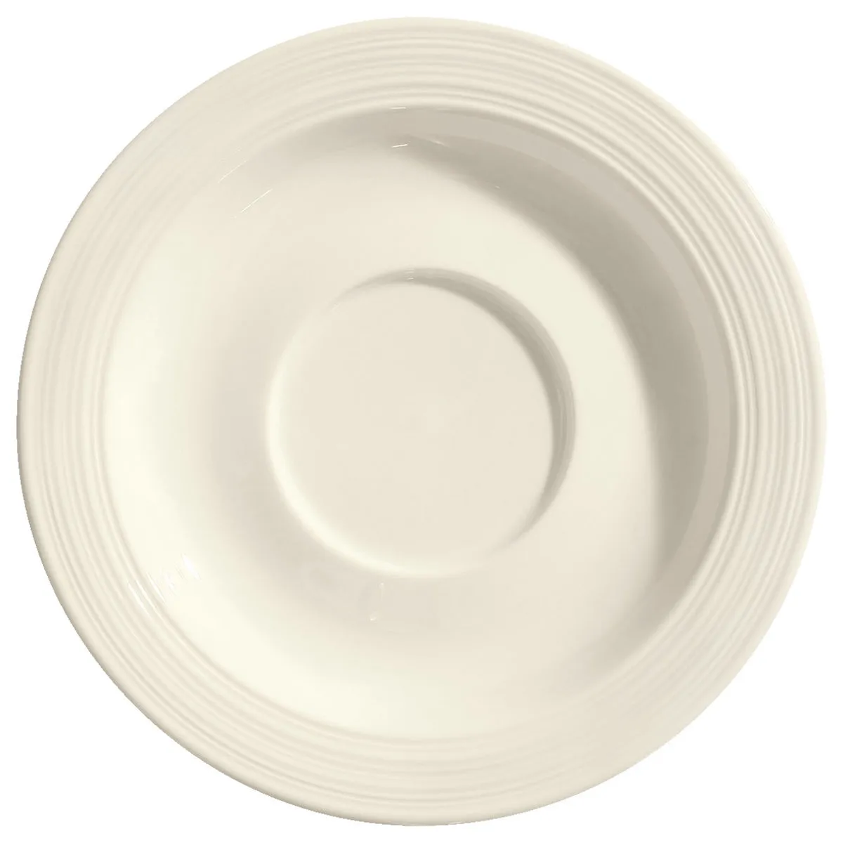 6x VEGA Piattino per tazza tè Skyline; 16.5 cm (Ø); bianco crema; rotonda; 6 pz. / Pacco - immagine 1