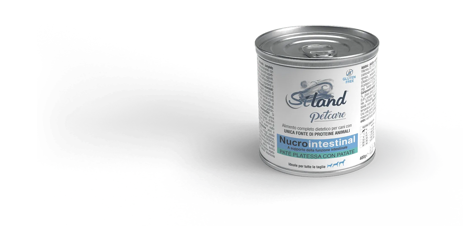 Siland nucrointestinal umido pate' platessa con patate 400 g - immagine 1