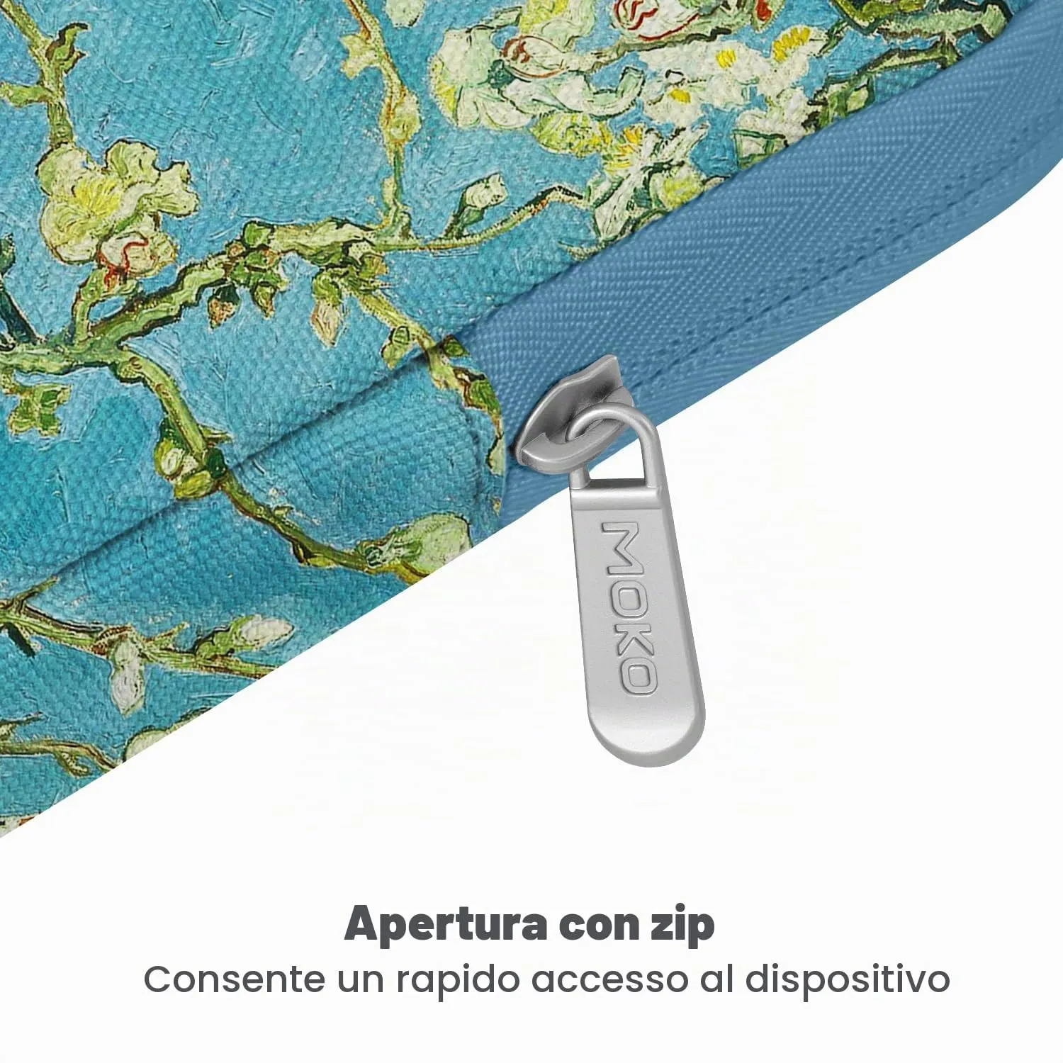 MoKo Borsa Sleeve per Tablet 9-11 Pollici, Imbottita - immagine 5