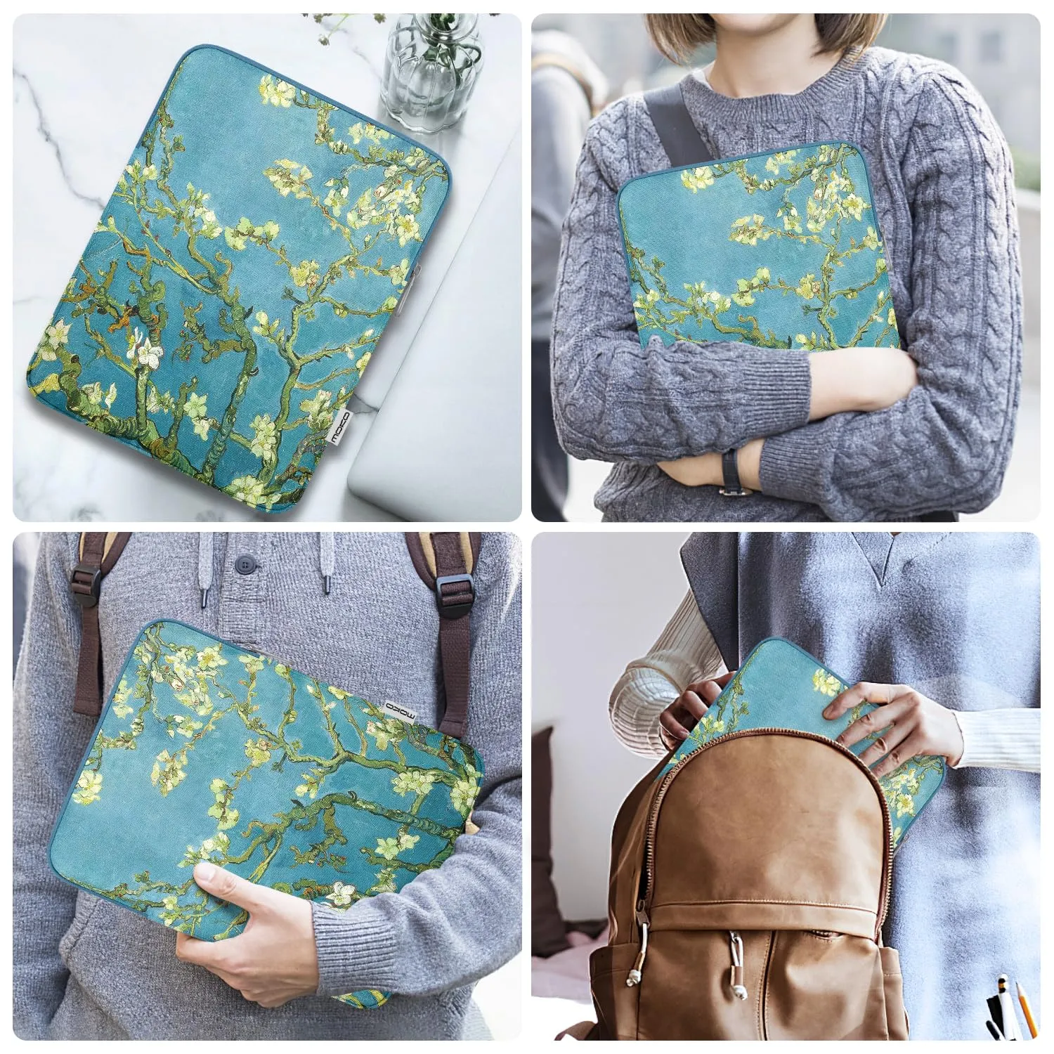MoKo Borsa Sleeve per Tablet 9-11 Pollici, Imbottita - immagine 8