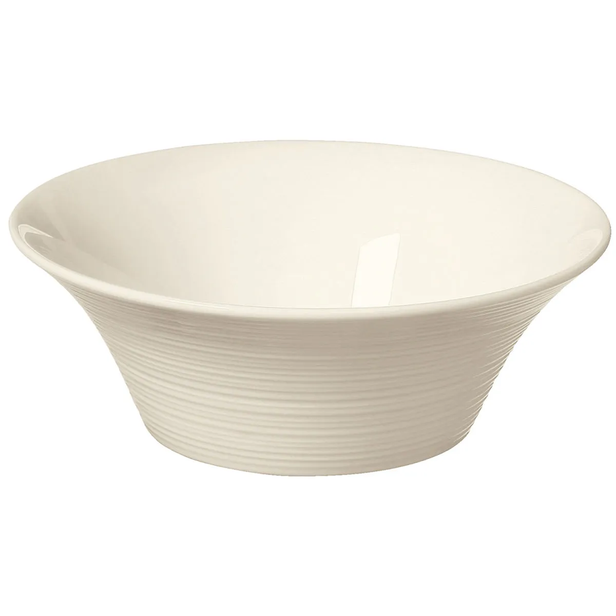 6x VEGA Ciotola Skyline rotondo; 100 ml, 13x4.5 cm (ØxH); bianco crema; rotonda; 6 pz. / Pacco - immagine 1