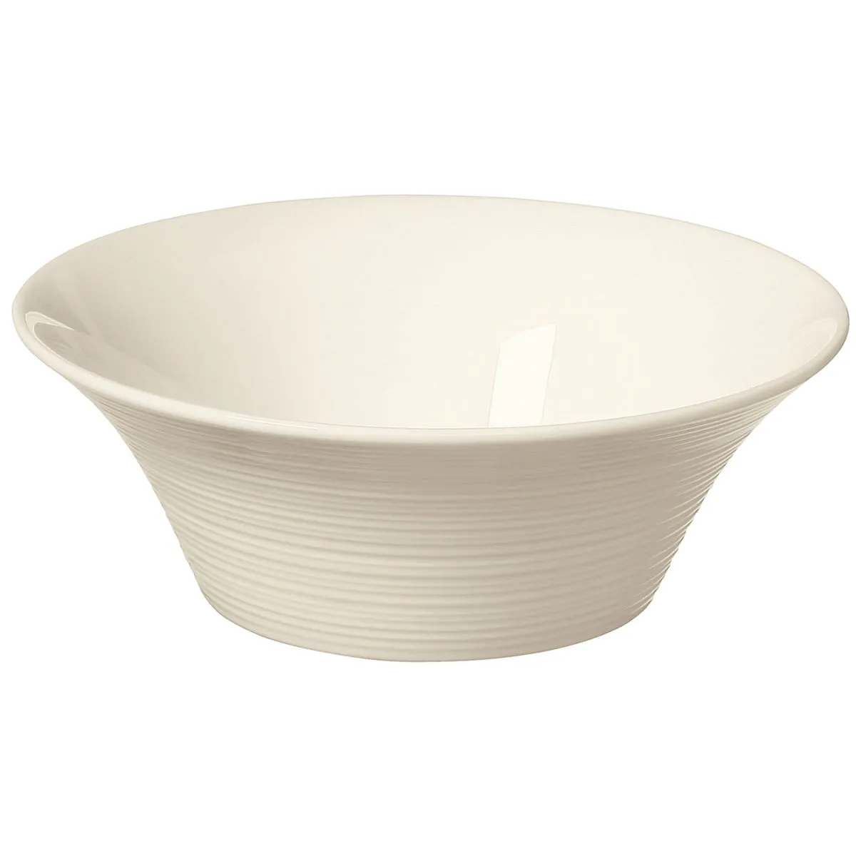 4x VEGA Ciotola Skyline; 1000 ml, 23.5x8.5 cm (ØxH); bianco crema; rotonda; 4 pz. / Pacco - immagine 1