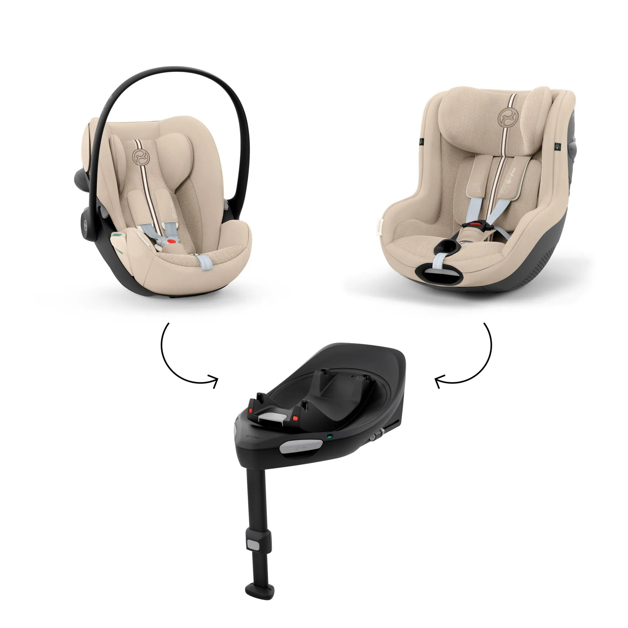 CYBEX Gold Seggiolino Auto Sirona G3 Plus, Senza Base, Almond Beige - immagine 8