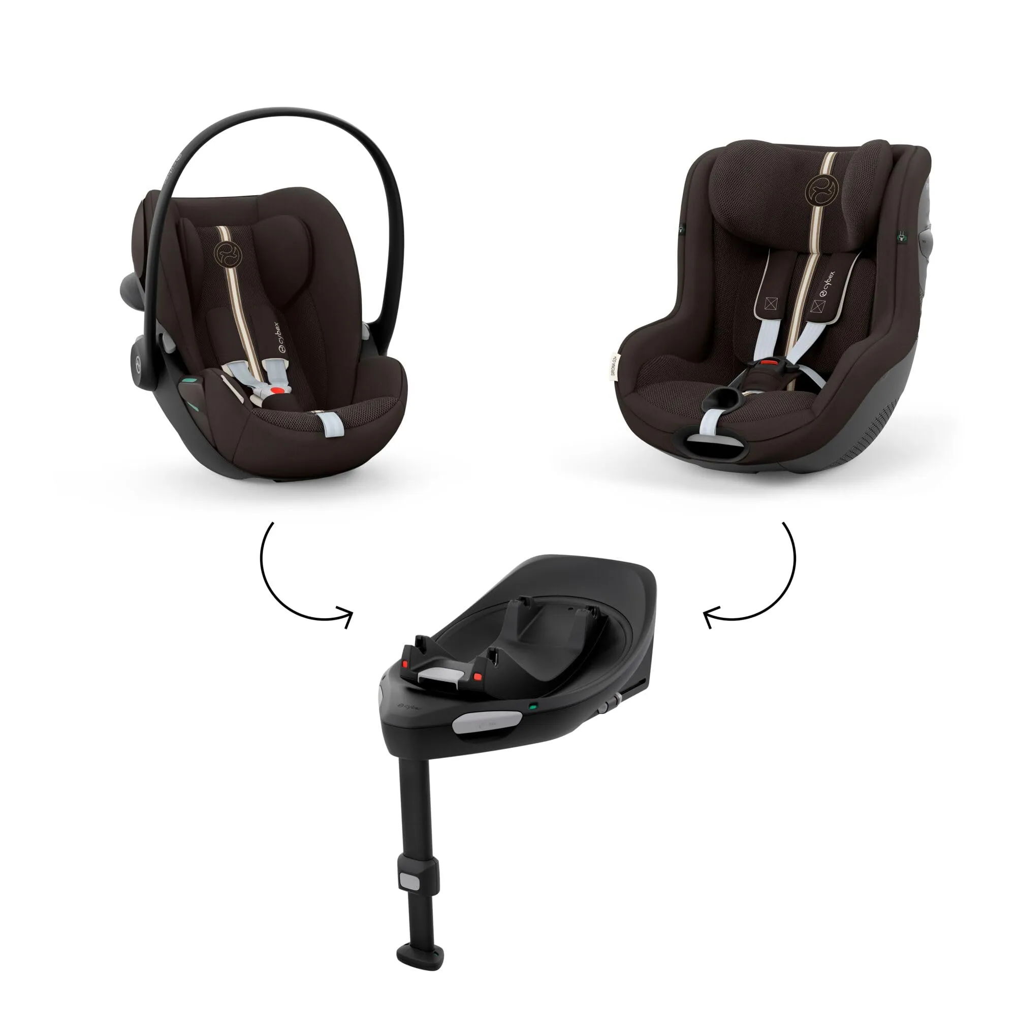 CYBEX Gold Seggiolino Auto Sirona G3 Plus, Senza Base, Chocolate Brown - immagine 8