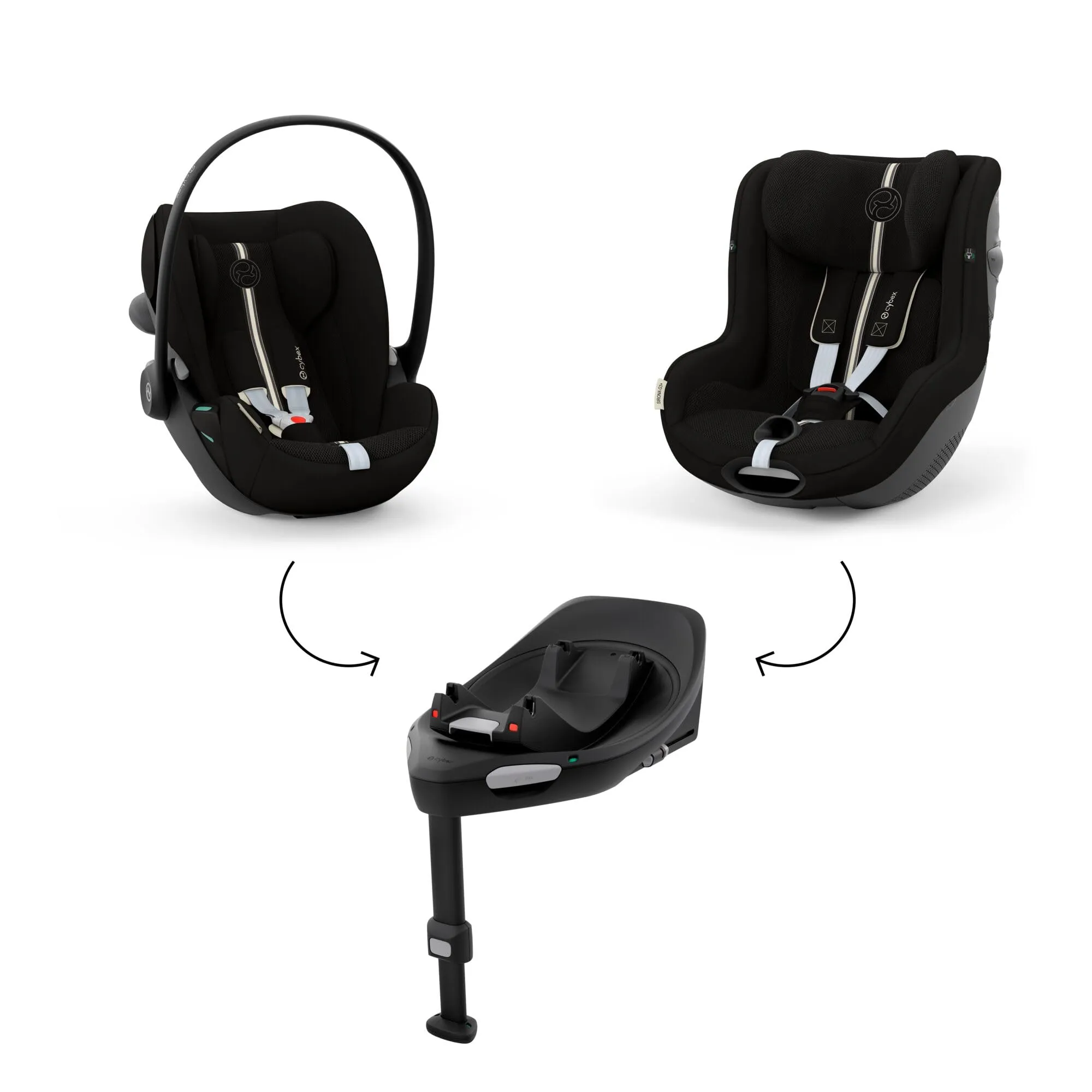 CYBEX Gold Seggiolino Auto Sirona G3 Plus, Senza Base, Moon Black - immagine 8